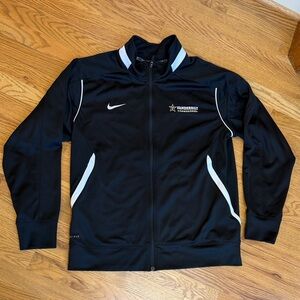 Nike Dri- Fit Vanderbilt Commodores Black and White Zip Up Jacket